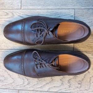Cole Haan Men's brown derby shoes